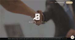 Desktop Screenshot of bufetebeltran.com